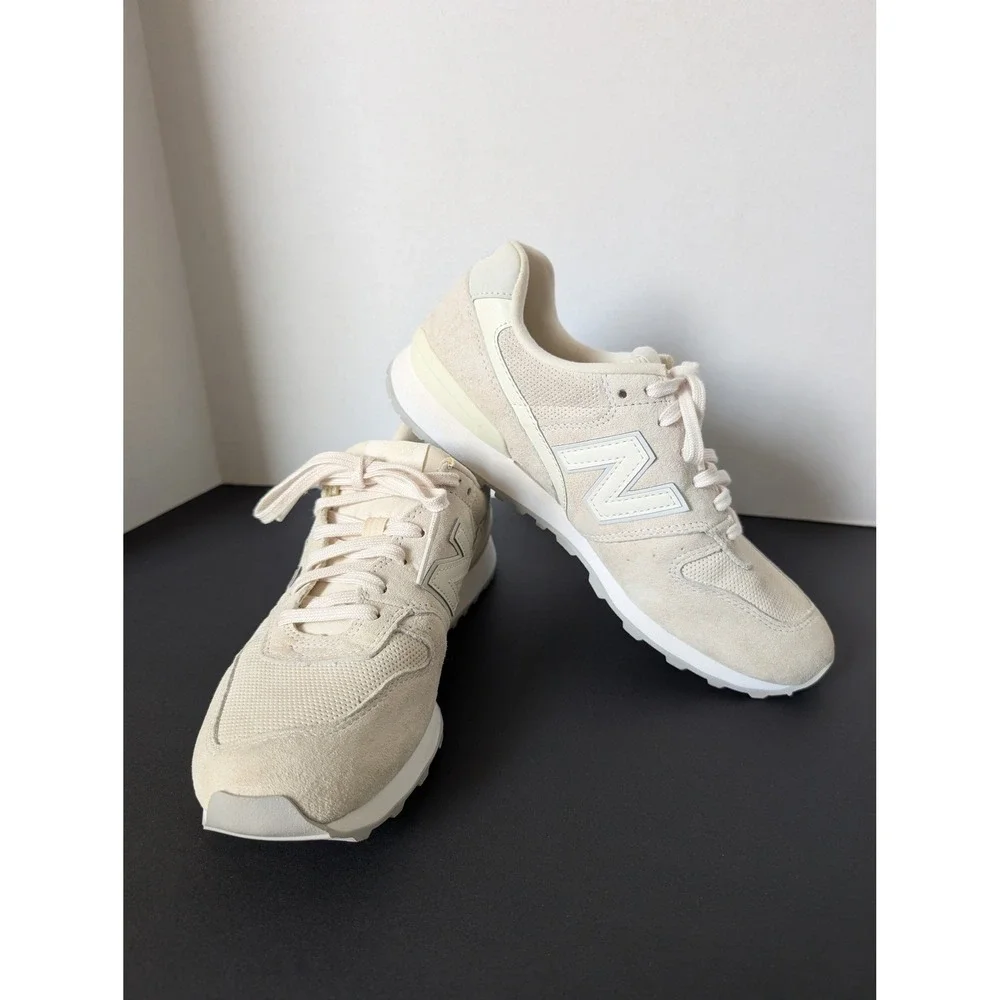 New Balance WL996VPB Beige Cream Suede Shoes Lifestyle Sneakers Women's 8